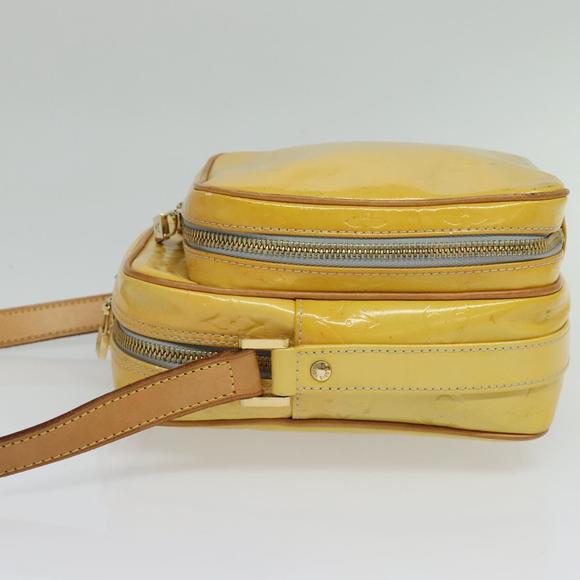 LOUIS VUITTON Monogram Vernis Wooster Shoulder Bag Gris M91036 LV Auth 139931
